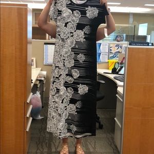 Lularoe S Noir&Blanc Maria NWT